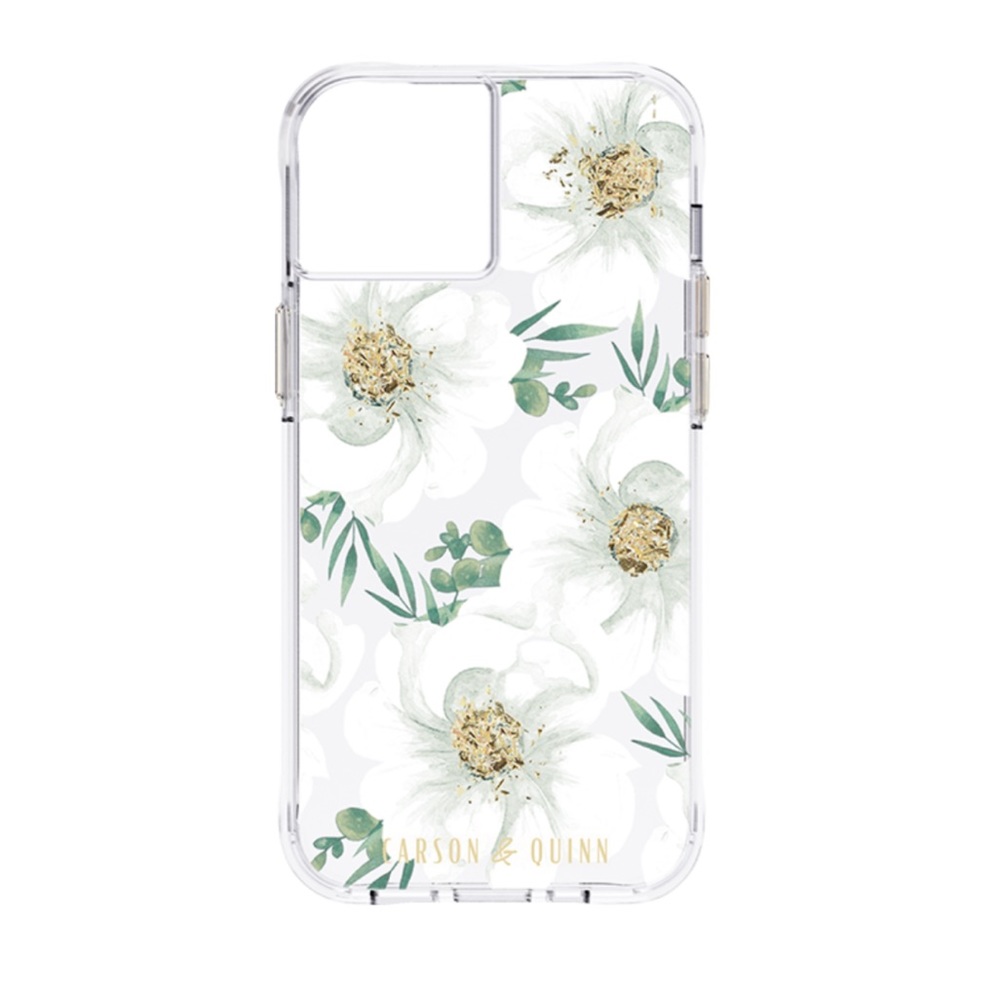 Carson and Quinn Floral Flakes Case for iPhone 13